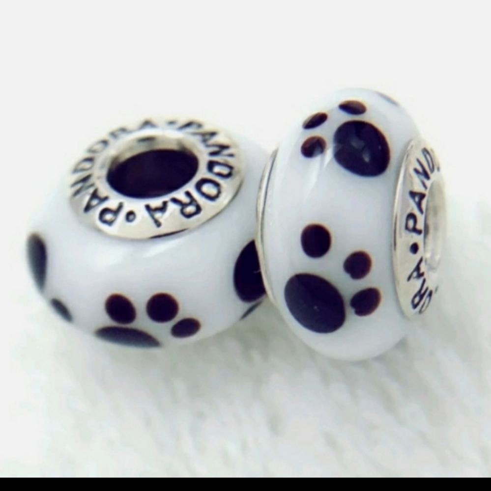 1 Pandora paw charm for pandora Bracelet If Buy 6 or more charms get a discount